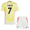 Juventus Chiesa 7 Venkovní 2024-25 - Dětské Fotbalové Dresy (S/S) Juventus Chiesa 7 Venkovní 2024-25 - Dětské Fotbalové Dresy (S/S)